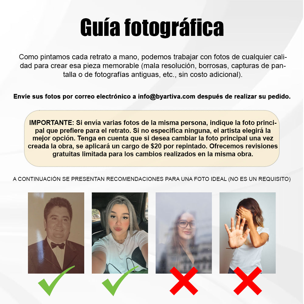 Póster Personalizado para Parejas o Familias - Hecho a Mano (Solo para WhatsApp)